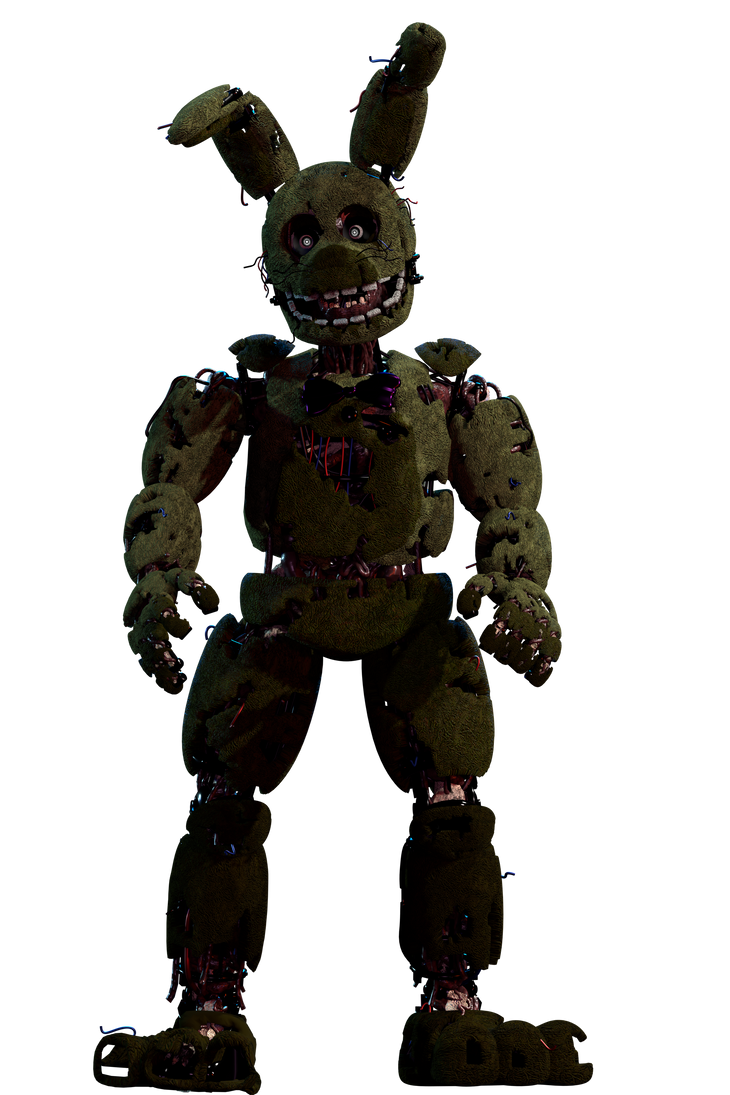 Stylized Springtrap Fnaf3 By LeoCAnimates On DeviantArt stylized-springtrap-fnaf3-by-leocanimates-on-deviantart
