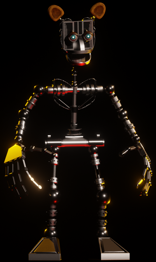 C4D/FNaF) Lockjaw Remastered by AndroidGamer143 on DeviantArt