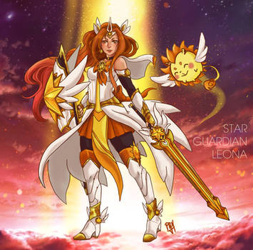 League of Legends - Star Guardian Leona concept