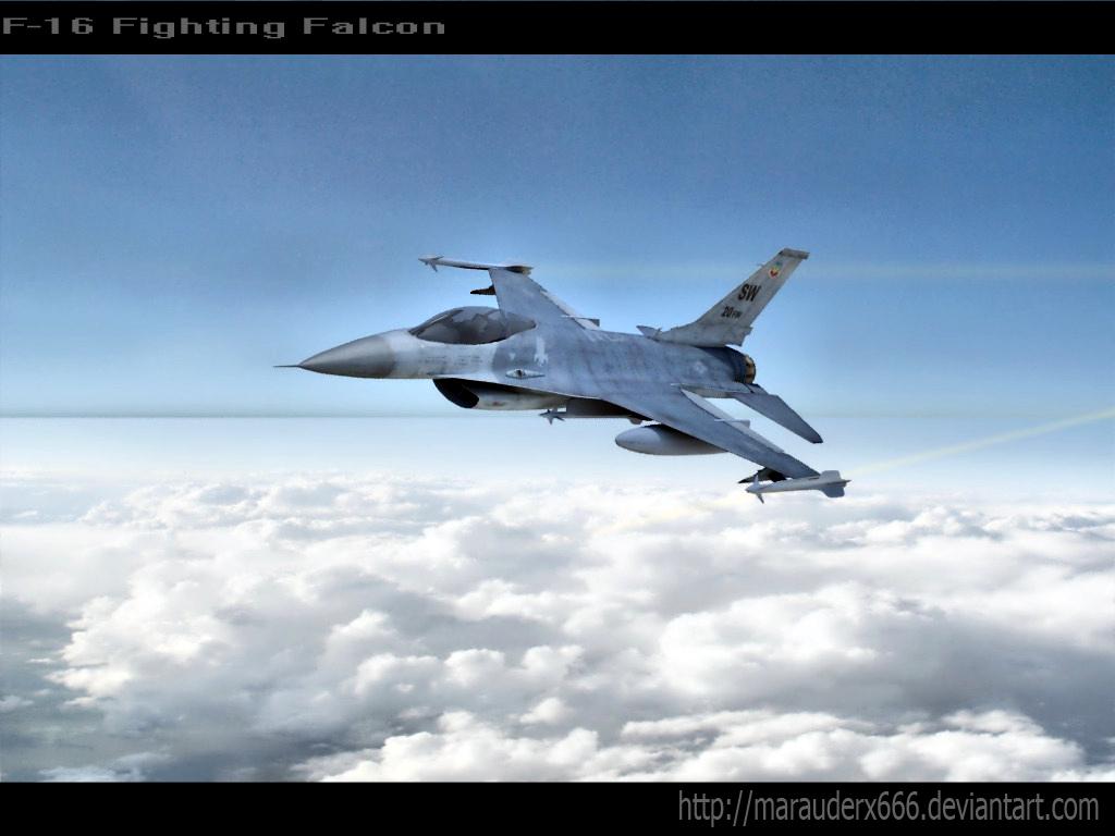 F16 Falcon_armed_