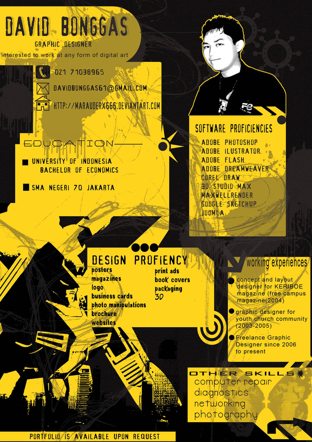 resume ver 1 2008_Urban-art_ by marauderx666