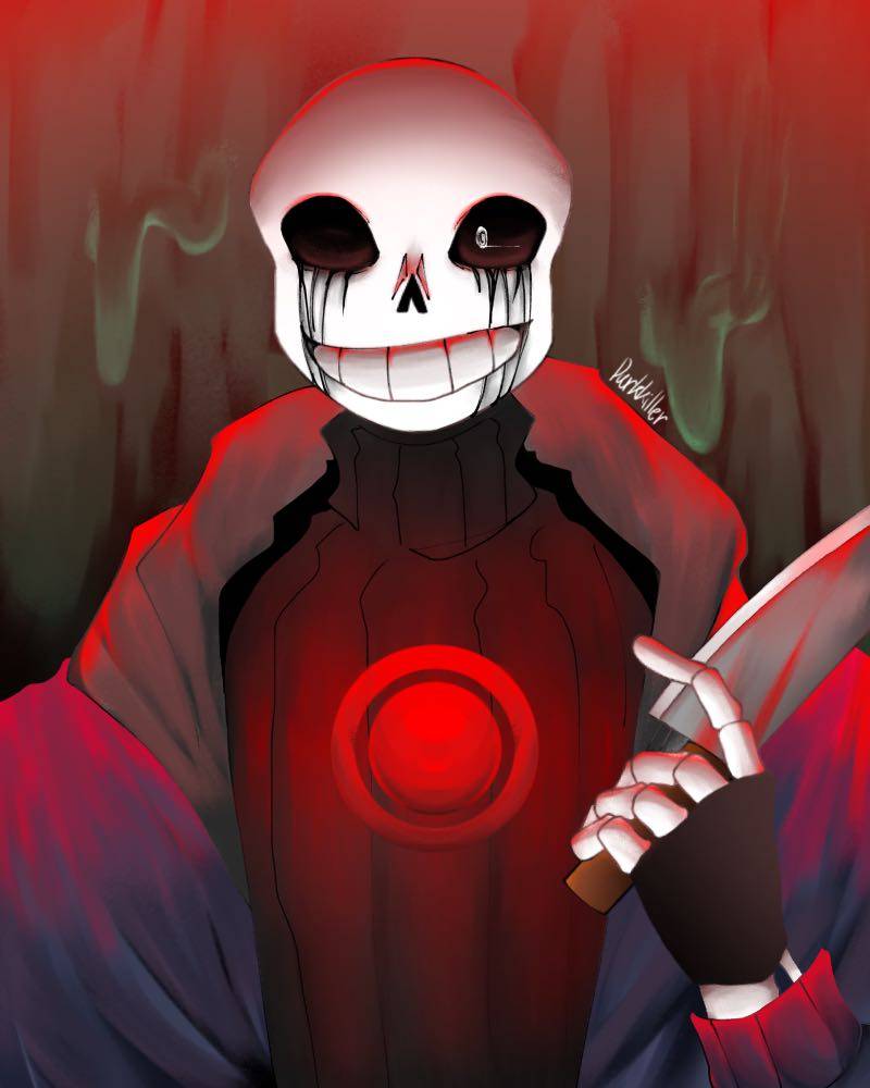 Killer!Sans by LawliaTheHedgehog on DeviantArt