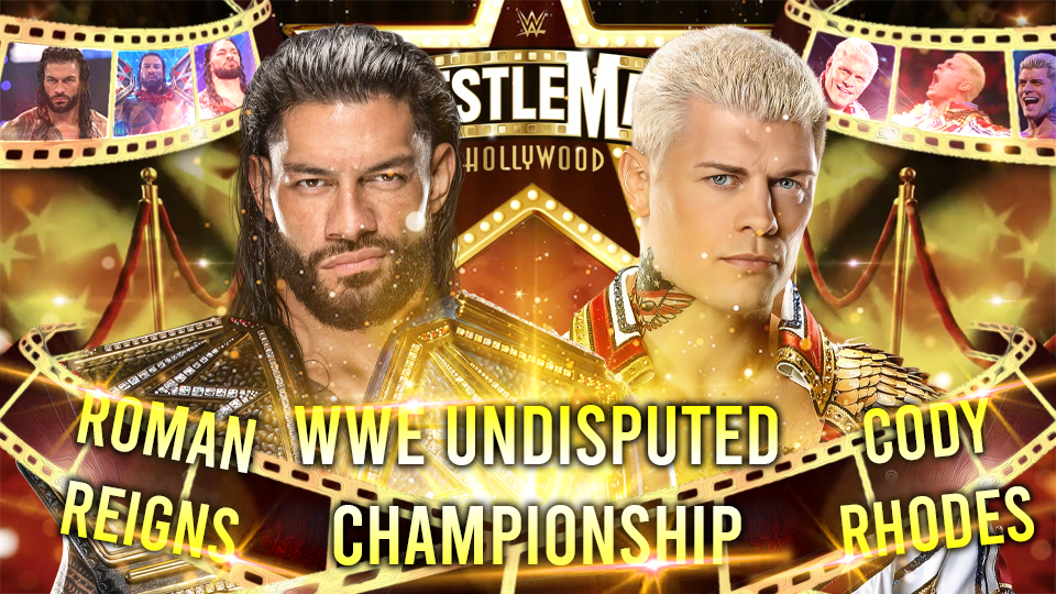 Roman Reigns VS Cody Rhodes Wrestlemania Wallpaper by TrickyrebornStudios on DeviantArt Roman Reigns VS Cody Rhodes Wrestlemania Wallpaper by TrickyrebornStudios on DeviantArt