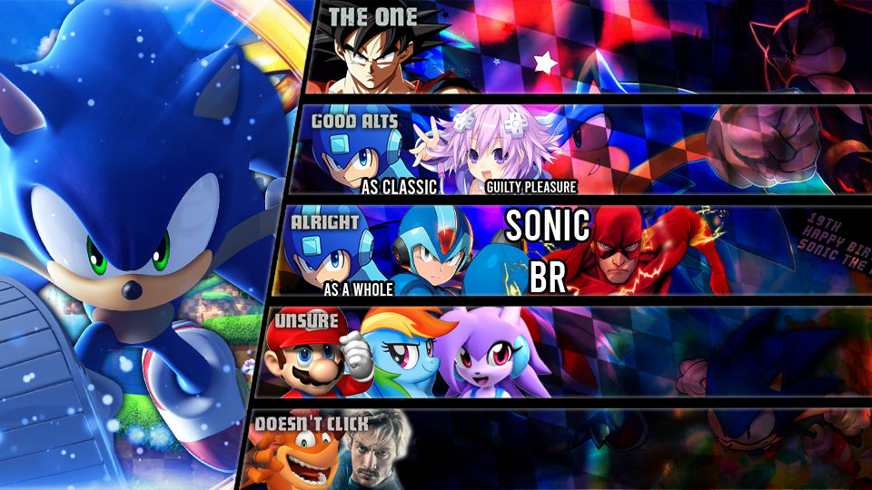 Sonic Matchup Tier List by TrickyrebornStudios on DeviantArt