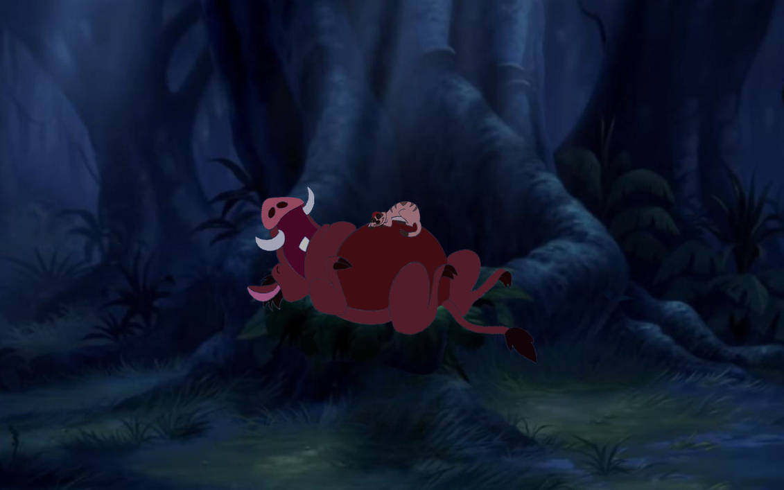 Timon and Pumbaa Enjoy Sleeping by bugsbunny82 on DeviantArt