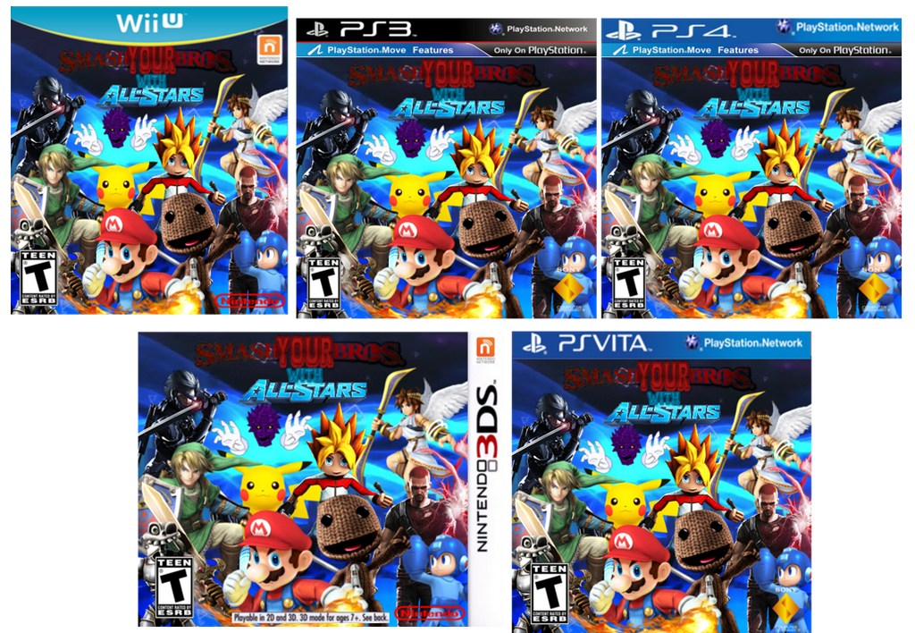 SMASH Your BROS with ALL STARS by LeeHatake93 on DeviantArt