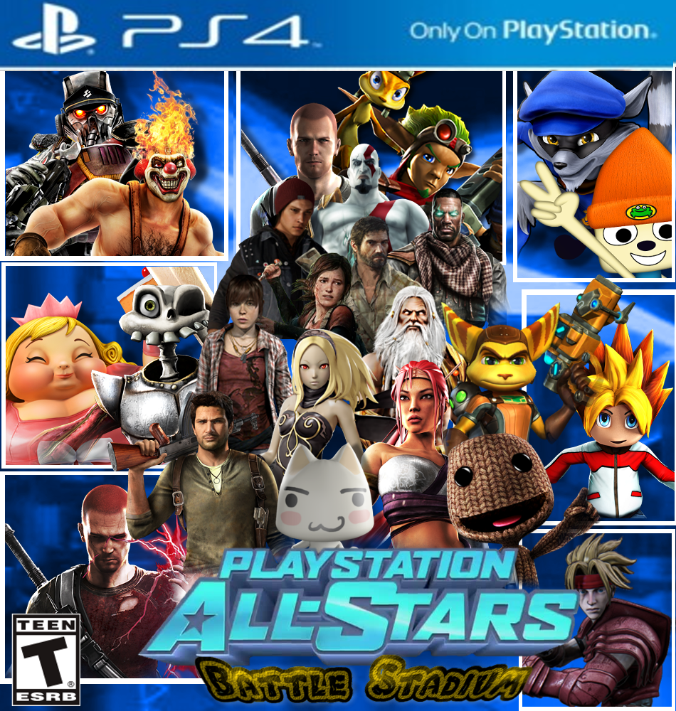 PlayStation All Stars Battle Stadium Cover by LeeHatake93 on