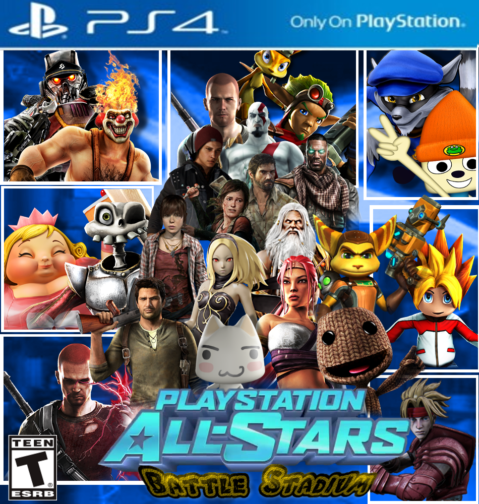 PlayStation All-Stars: Battle Stadium: Cover