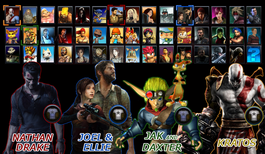 Bounce måtte Viva PlayStation All-Stars Round 2: Beta Roster by LeeHatake93 on DeviantArt