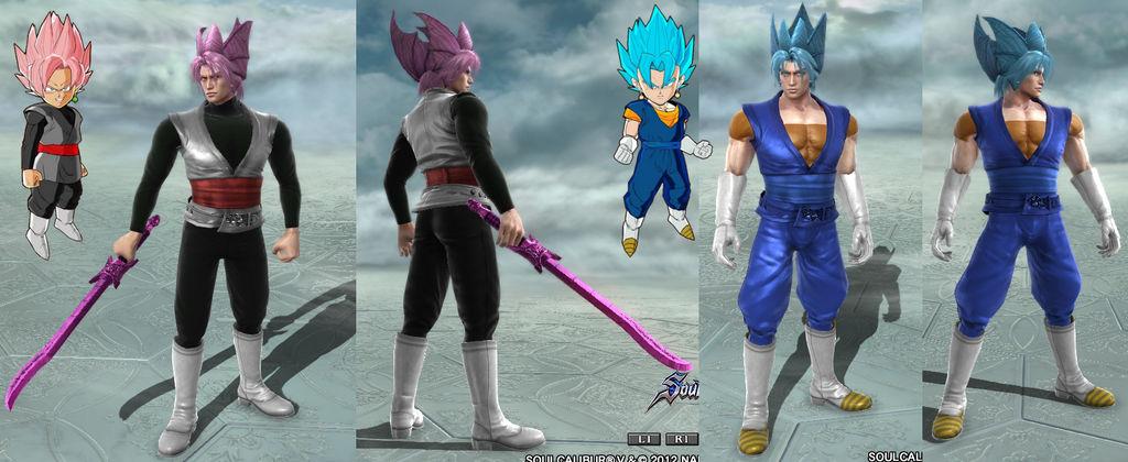 SCV: Vegito and Goku Black