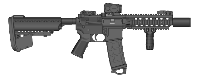 Contract Wars - Customized HK416c with increased firerate