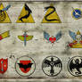 Insignias for flying Forces