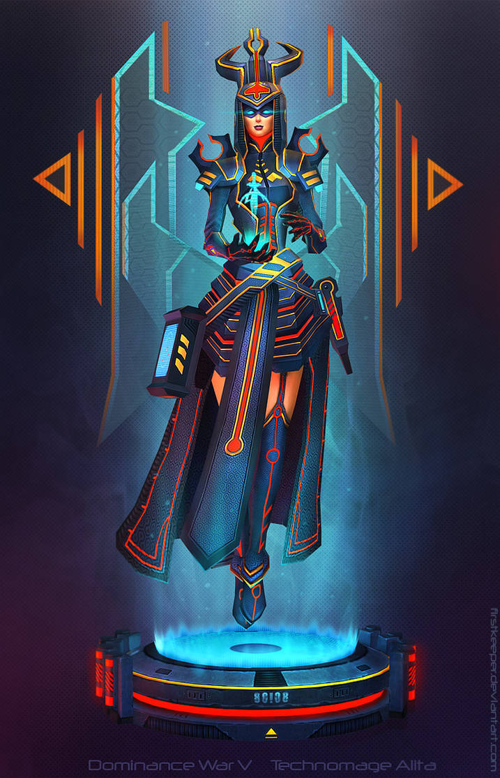 Technomage Alita by FirstKeeper