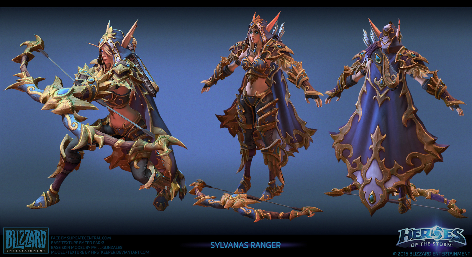 Sylvanas ranger Heroes of the Storm by FirstKeeper on DeviantArt