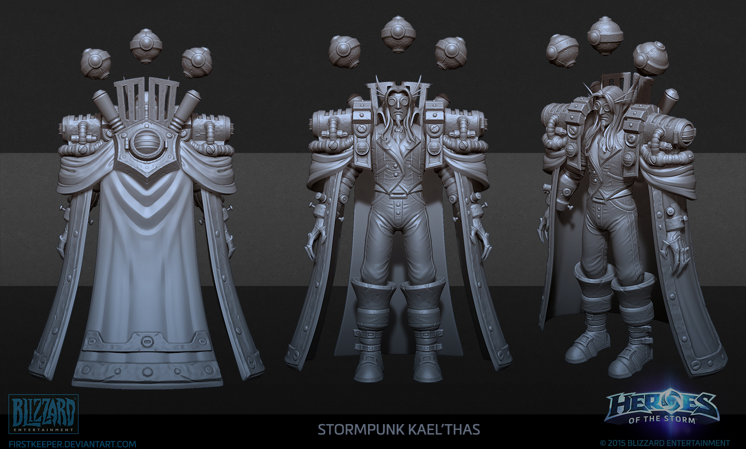 Steampunk Kael'thas Hipoly