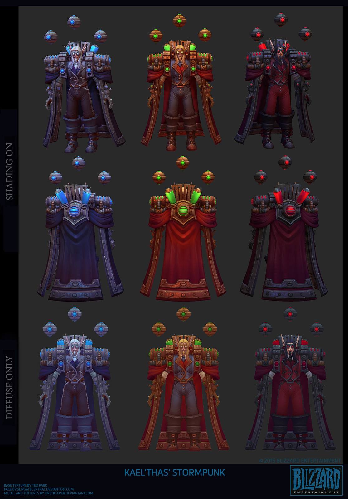 Kael'thas Steampunk Colors