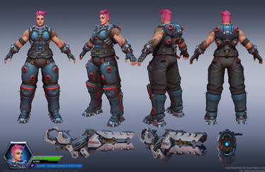 Zarya Base heroes of the Storm