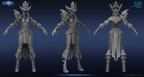 Valeera Vampire Hi Poly sculpt