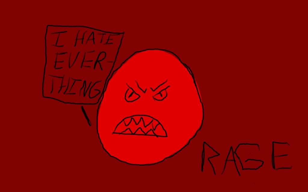 Think Positive Deviantart Rage Rage by Brandonhenson on DeviantArt