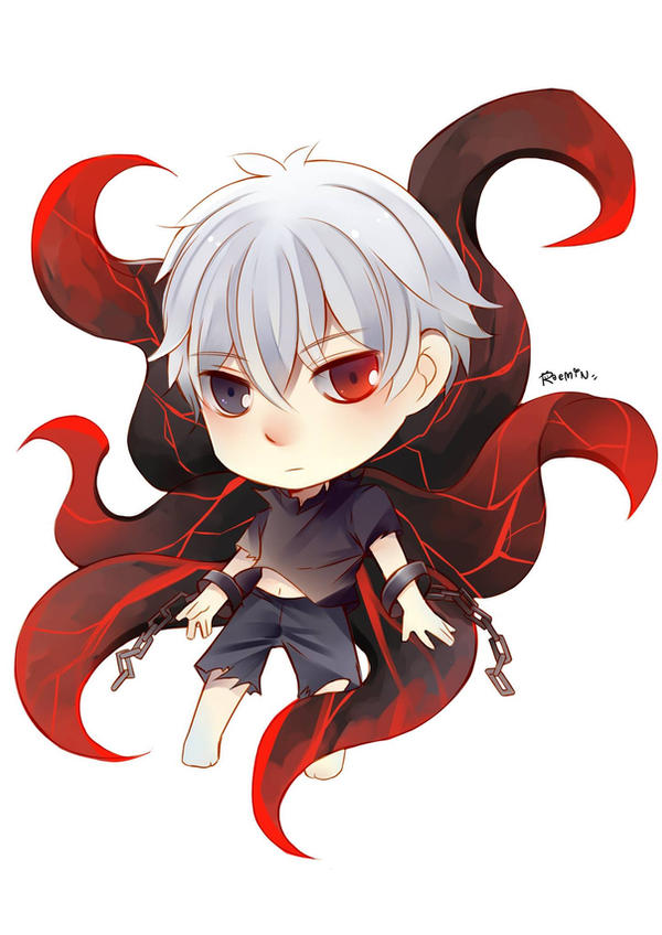 Chibi Kaneki by kawaiirei