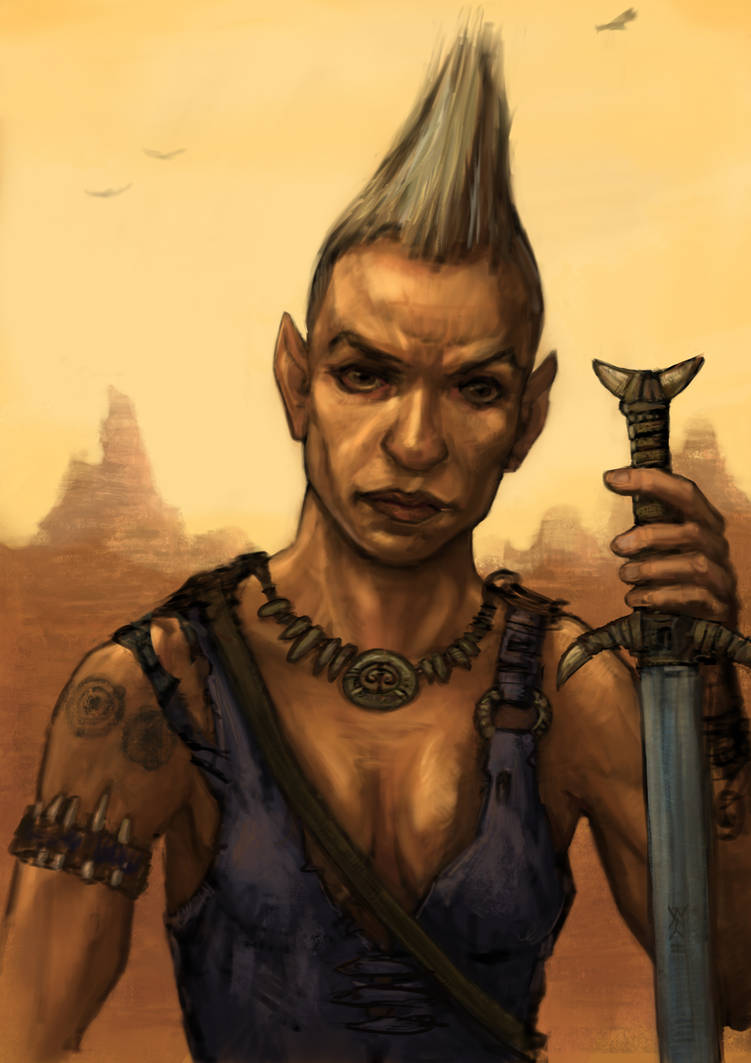 Dark Sun Character By BechArt On DeviantArt