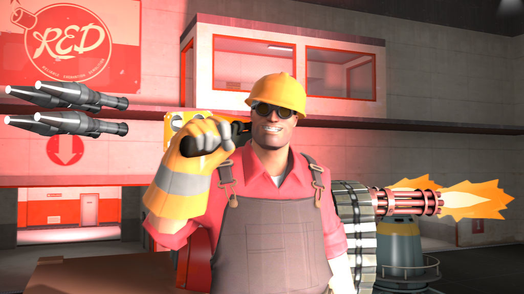 Engineer by ExplosionsOfIron on DeviantArt