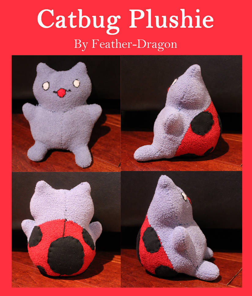 Catbug Plushie by Feather-Dragon on DeviantArt