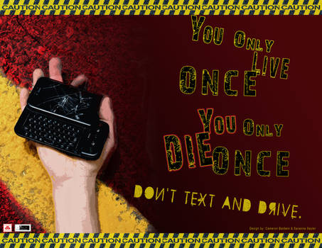 Distracted Driving Poster