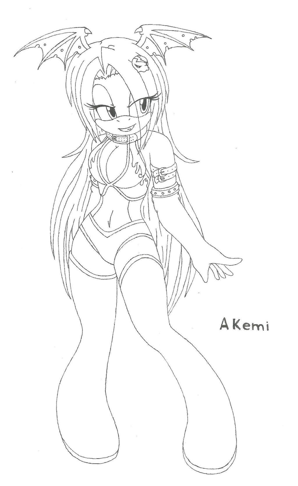 Akemi Suzuki (Uncolor version)