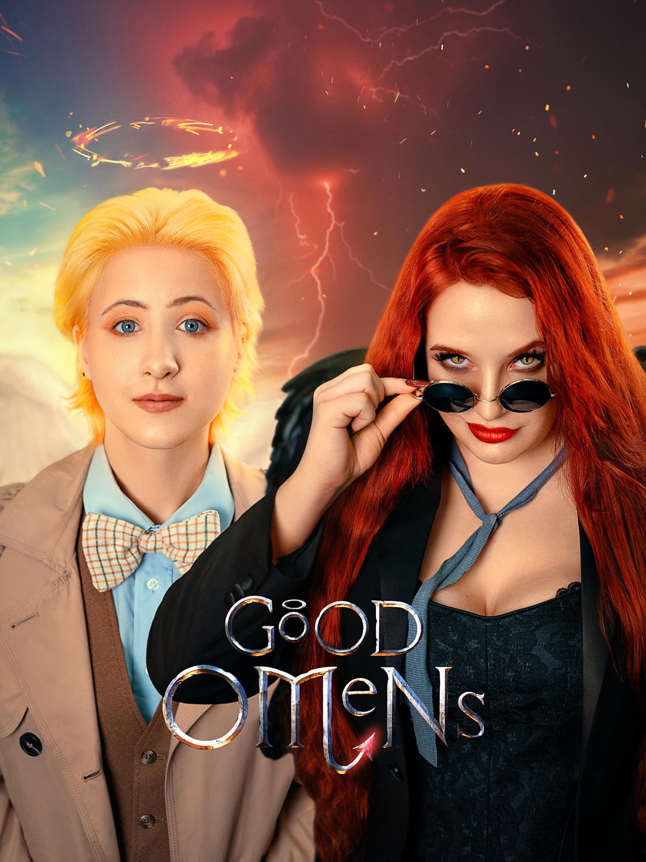 Crowley And Aziraphale Cosplay Good Omens By Rudyvixen On DeviantArt crowley-and-aziraphale-cosplay-good-omens-by-rudyvixen-on-deviantart