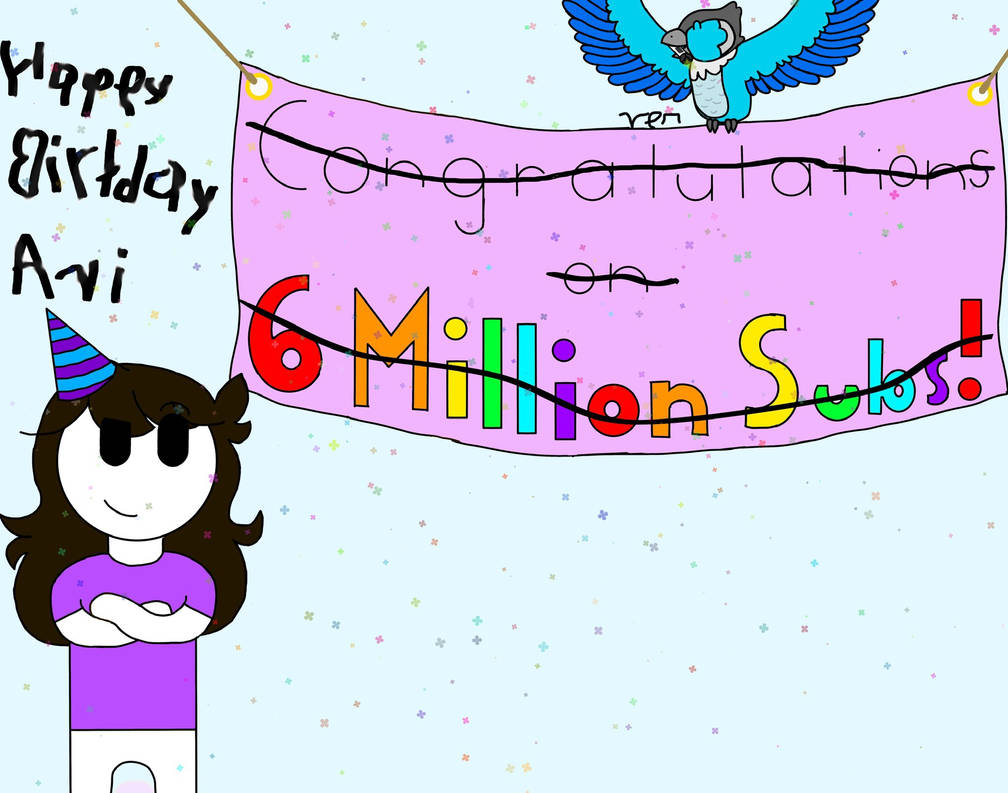 Jaiden Animations 6 Million Subscribers by iexist666 on DeviantArt