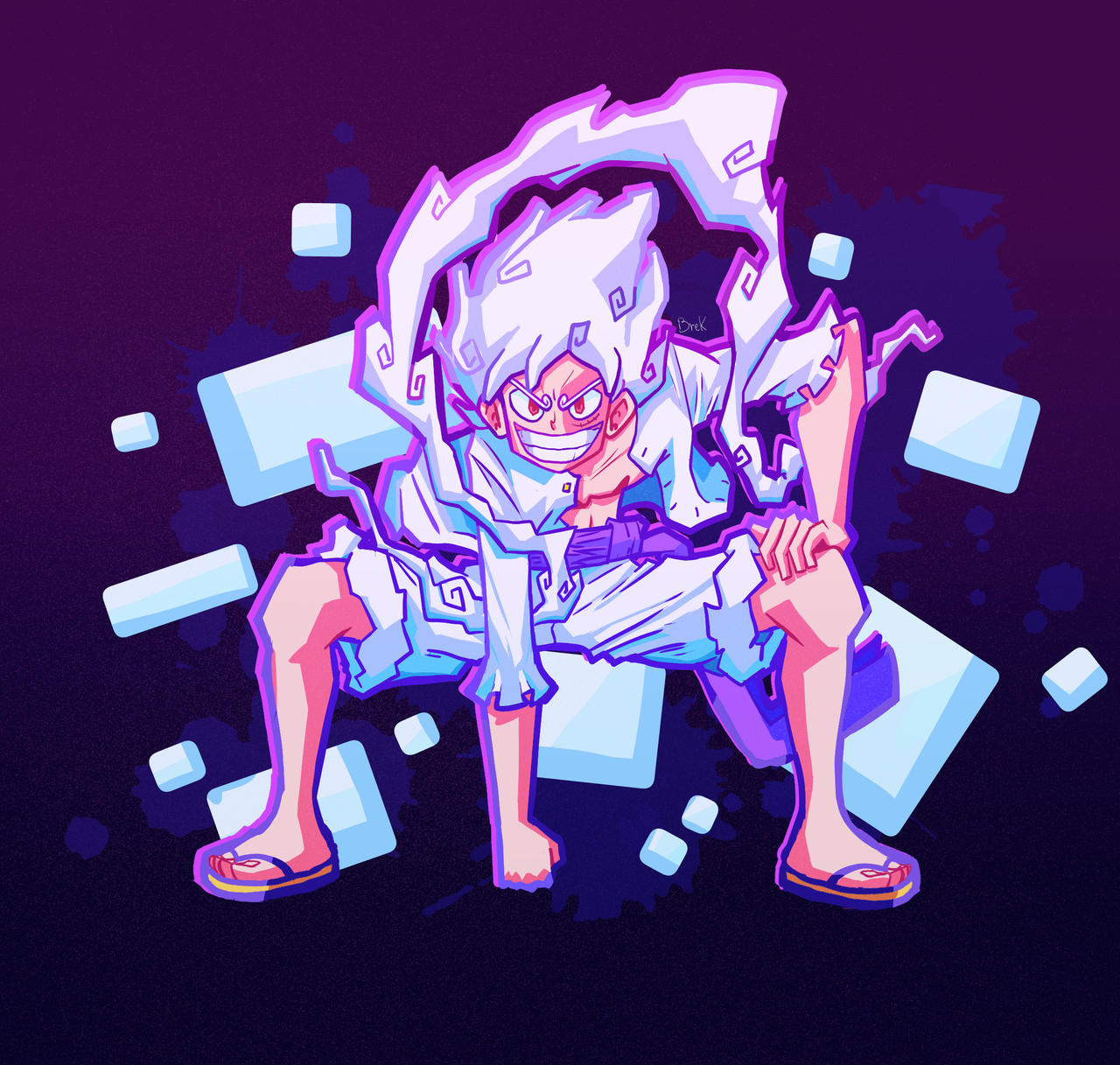 Straw Hat Luffy by Break12k on DeviantArt