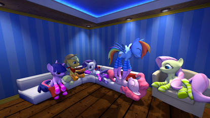 Leisure Time with Mane 6