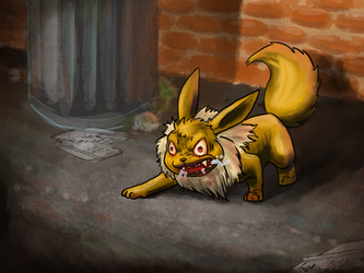 Rabid Eevee