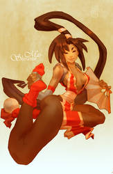 Mai-Shiranui Fan Art: by pBc