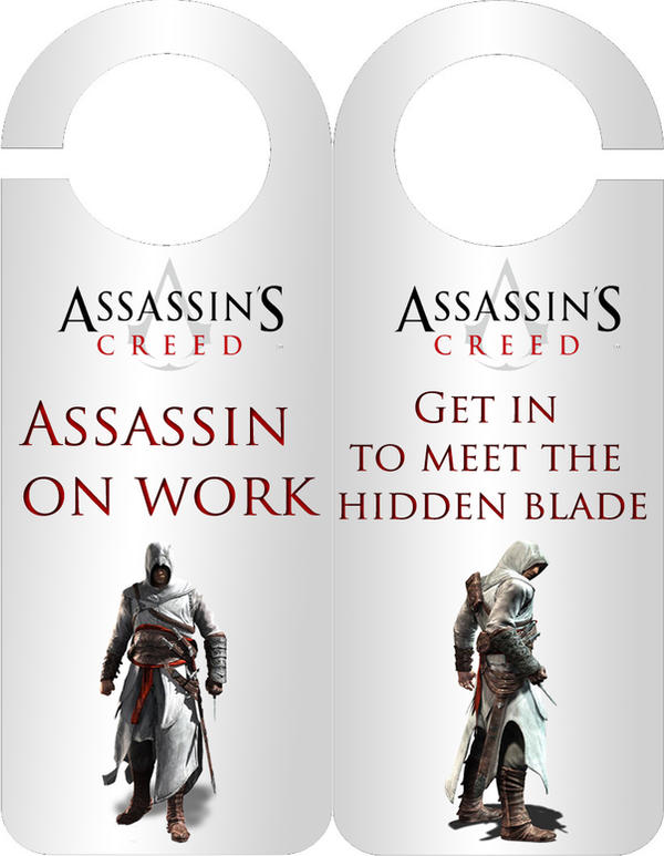 Assassin's Creed Door hanger