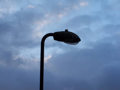 Lamp Post Before Sky