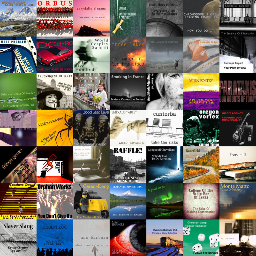 Random Album Covers by DXCUCR on DeviantArt