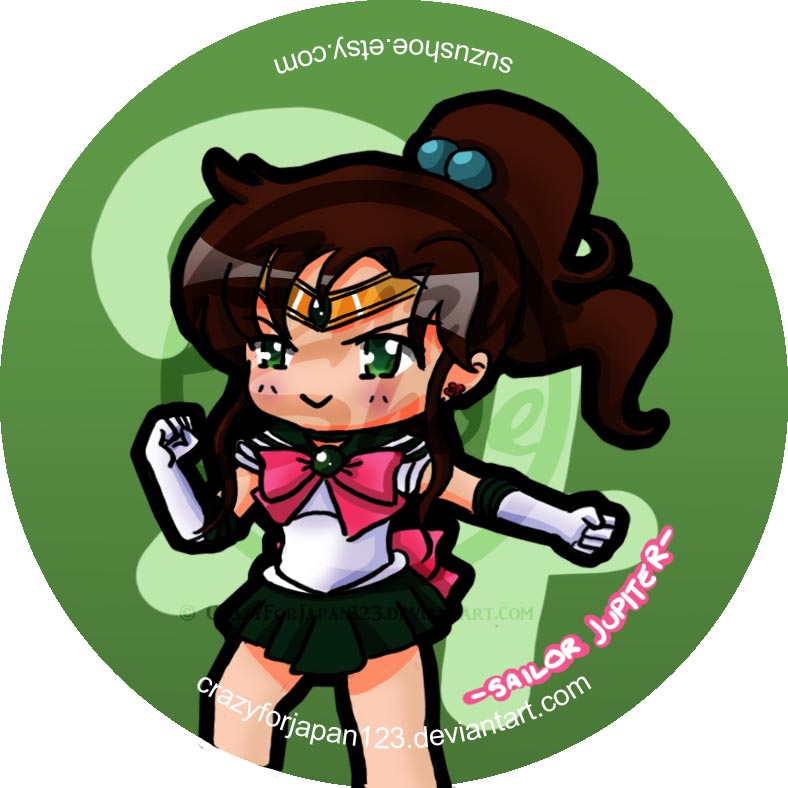 Sailor Jupiter Button