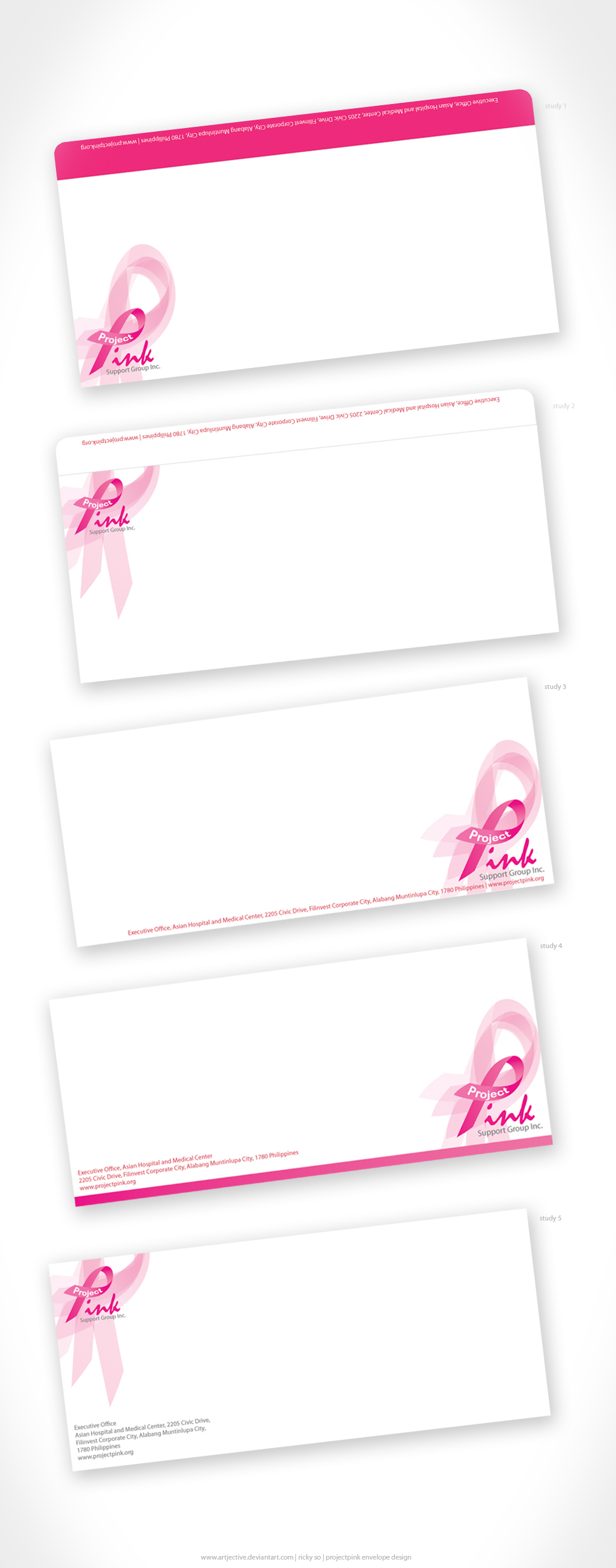 Project Pink Envelope Design