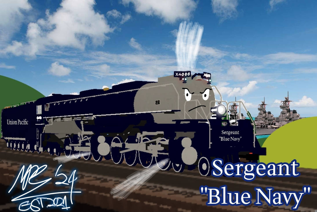 Sergeant Blue Navy