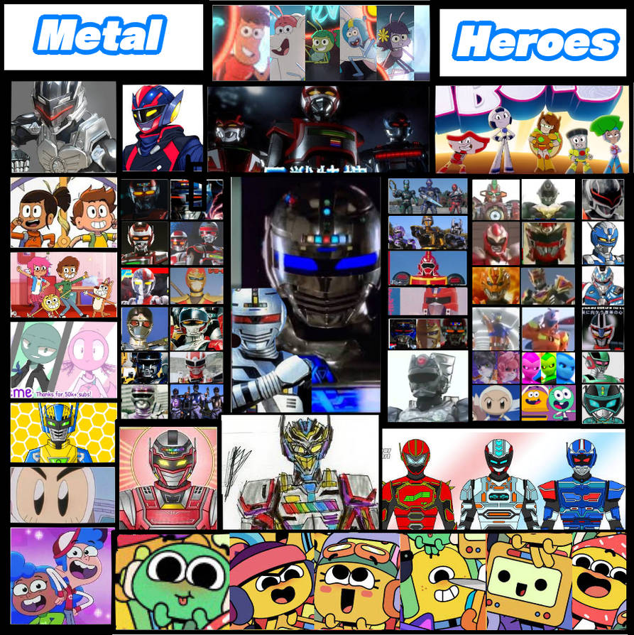 Metal Risk Characters Metal Heroes Main Protagonist by AxolotJr052 on DeviantArt