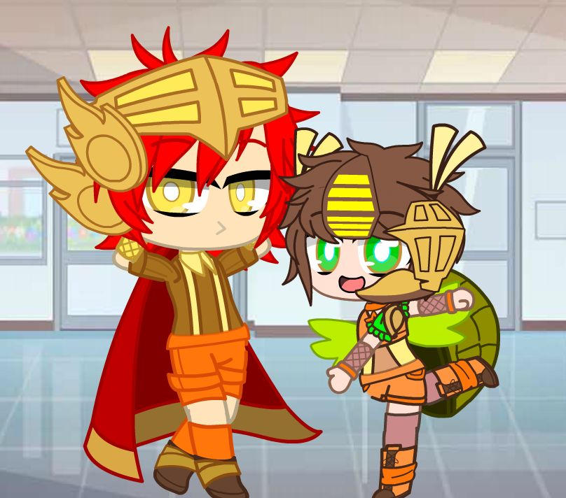 Fritez Fritez And Veganimus by AxolotJr052 on DeviantArt