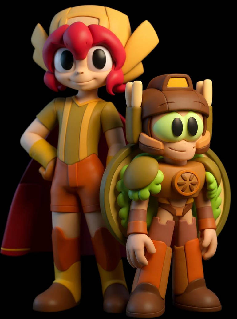 Fritez Veganimus And Fritez 3D by AxolotJr052 on DeviantArt