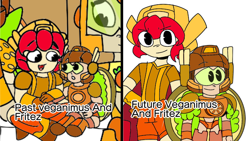 Fritez Veganimus And Fritez by AxolotJr052 on DeviantArt