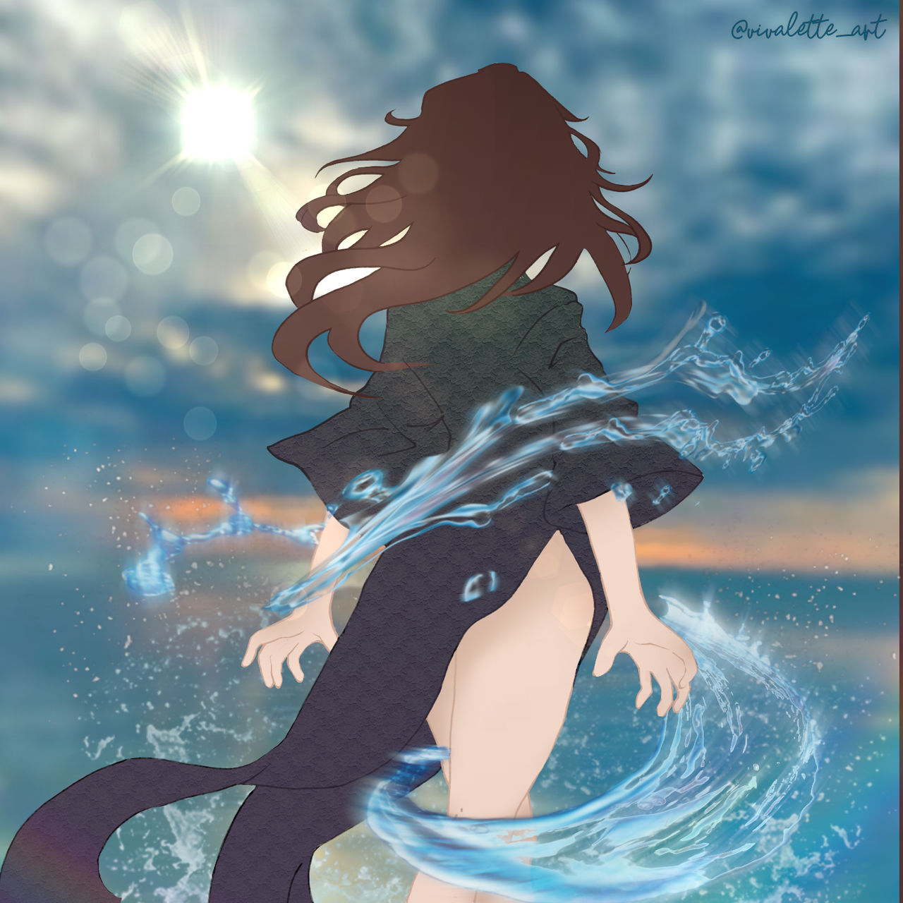 Deviantart Water Element Water by vivaletteArt on DeviantArt