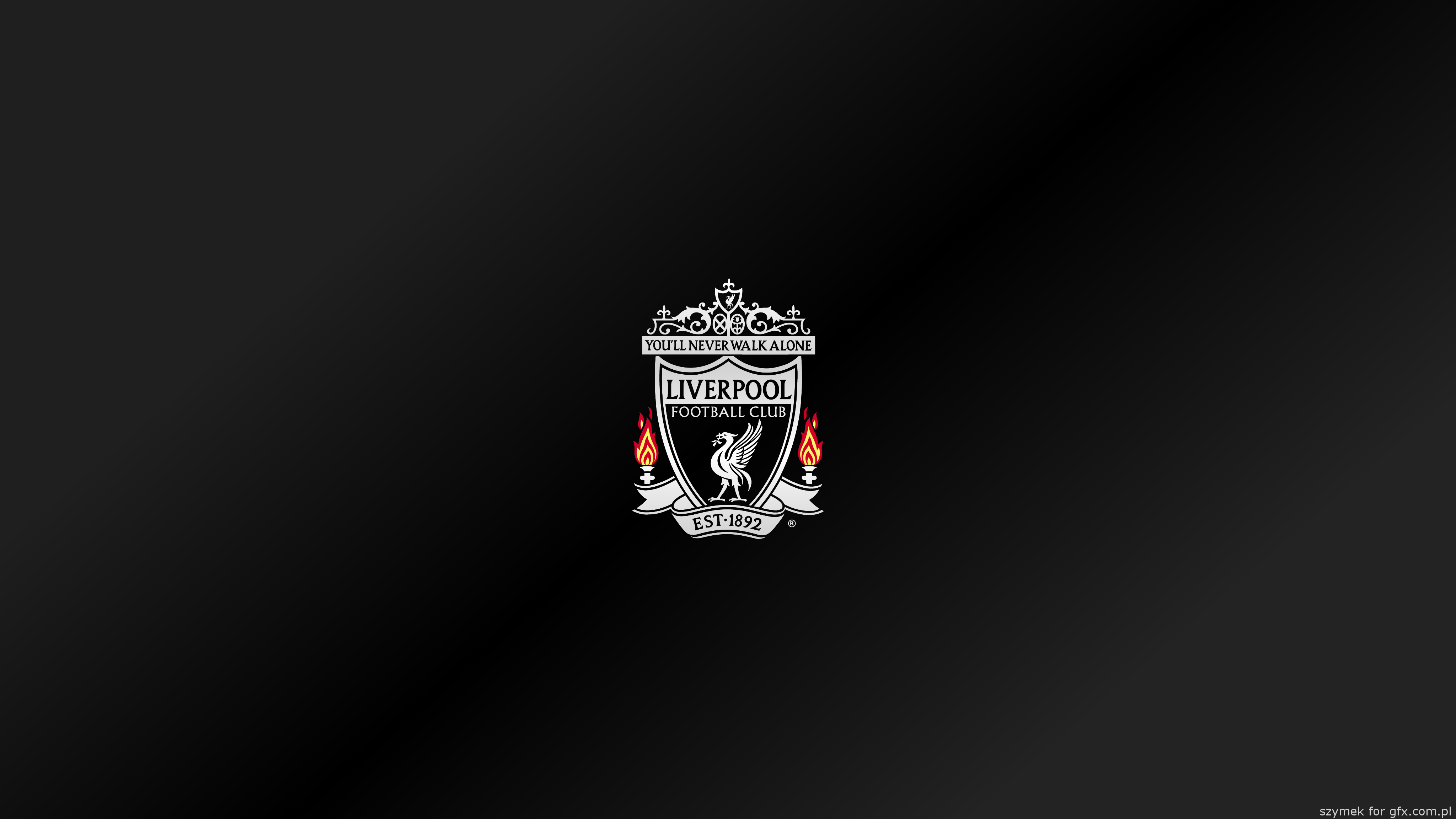 LIVERPOOL FC CREST minimalistic wallpaper 4K by szymeks on DeviantArt
