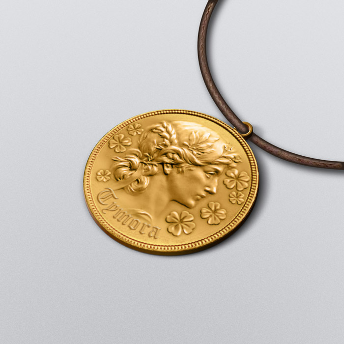 Medallion of Tymora by ThievesRefuge on DeviantArt