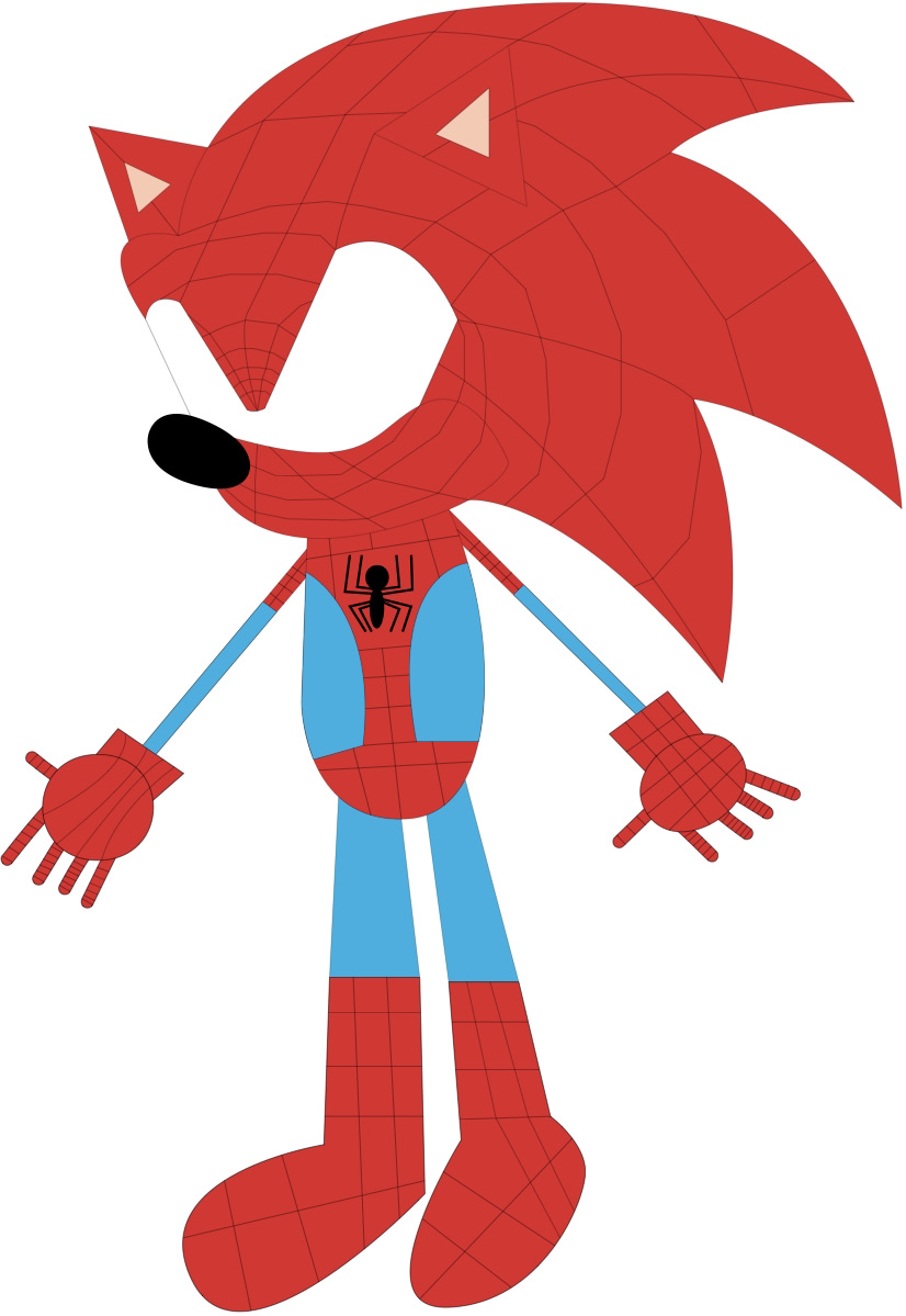 Archie-Sonic X as Spider-Man