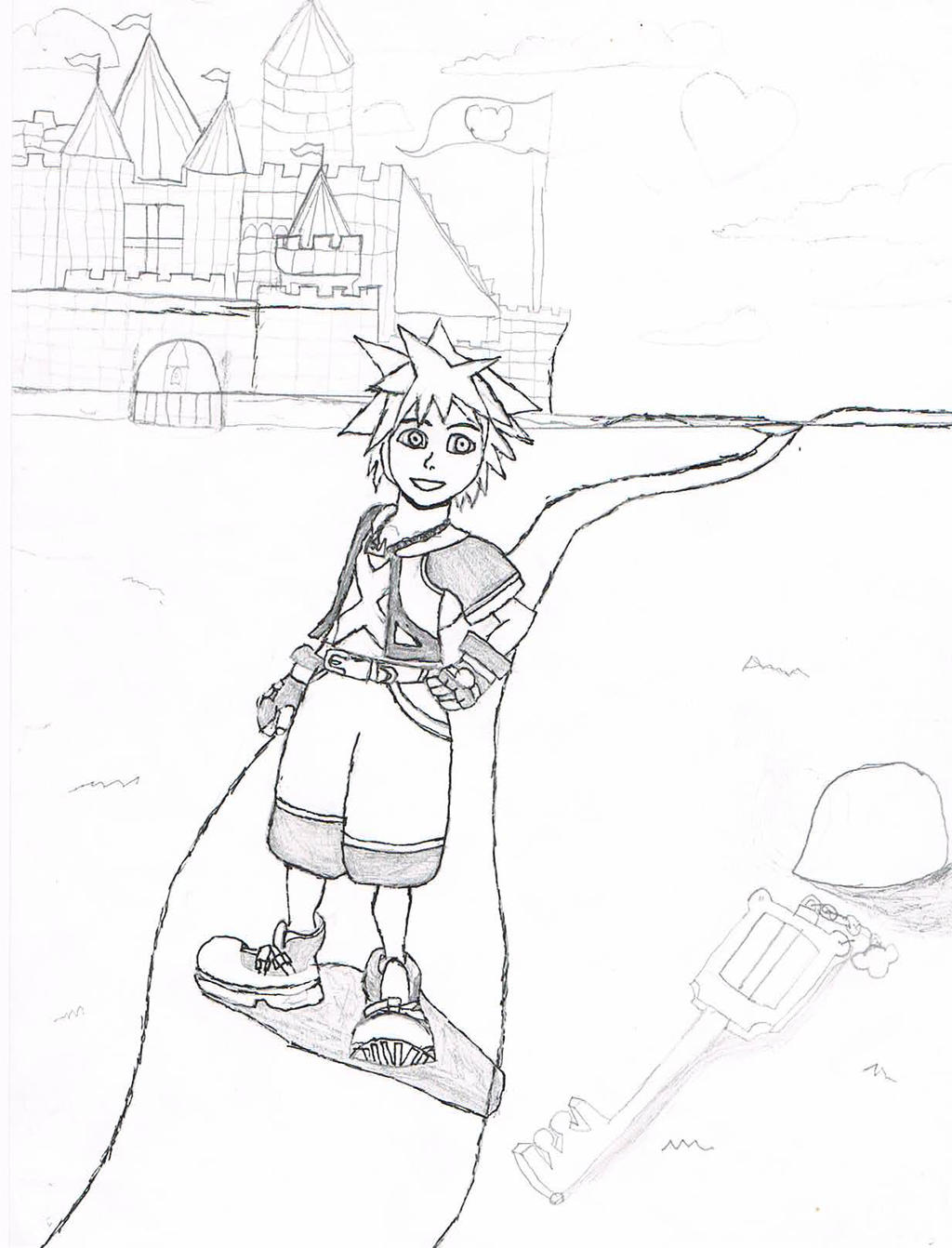 Kingdom Hearts: Drop Dream Distance (Sora)